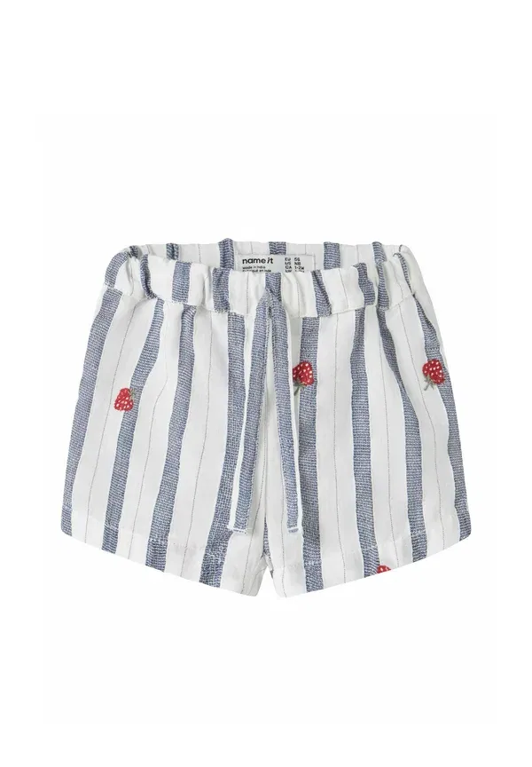 Шорты с вышивкой Shorts embroidered Name It, Purple Impression, фиолетовый