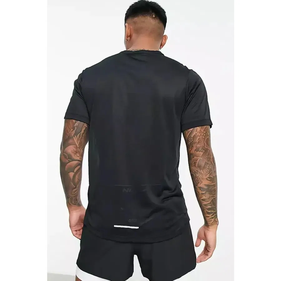 Футболка спортивная с технологией Dri-FIT Miller Nike, Черный — фото 3
