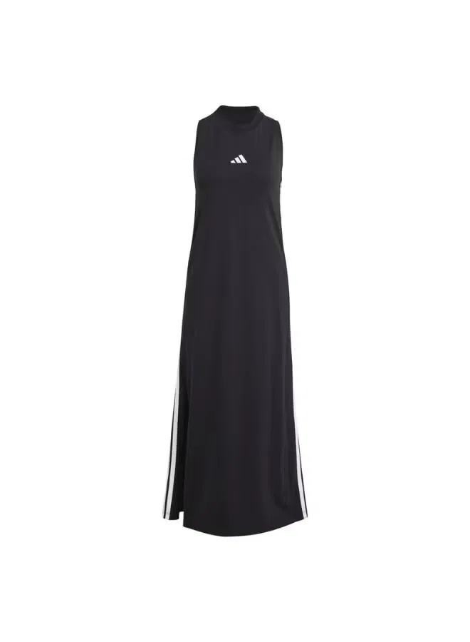 Платье макси без рукавов Adidas, черный