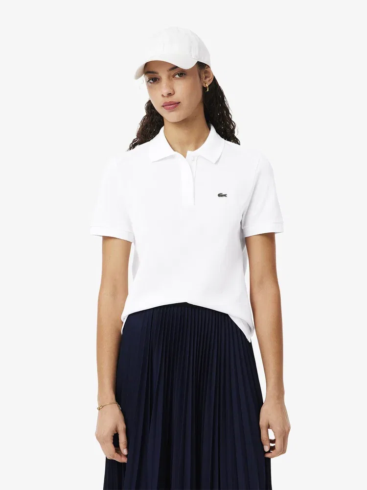 Футболка поло LACOSTE Regular Fit, White