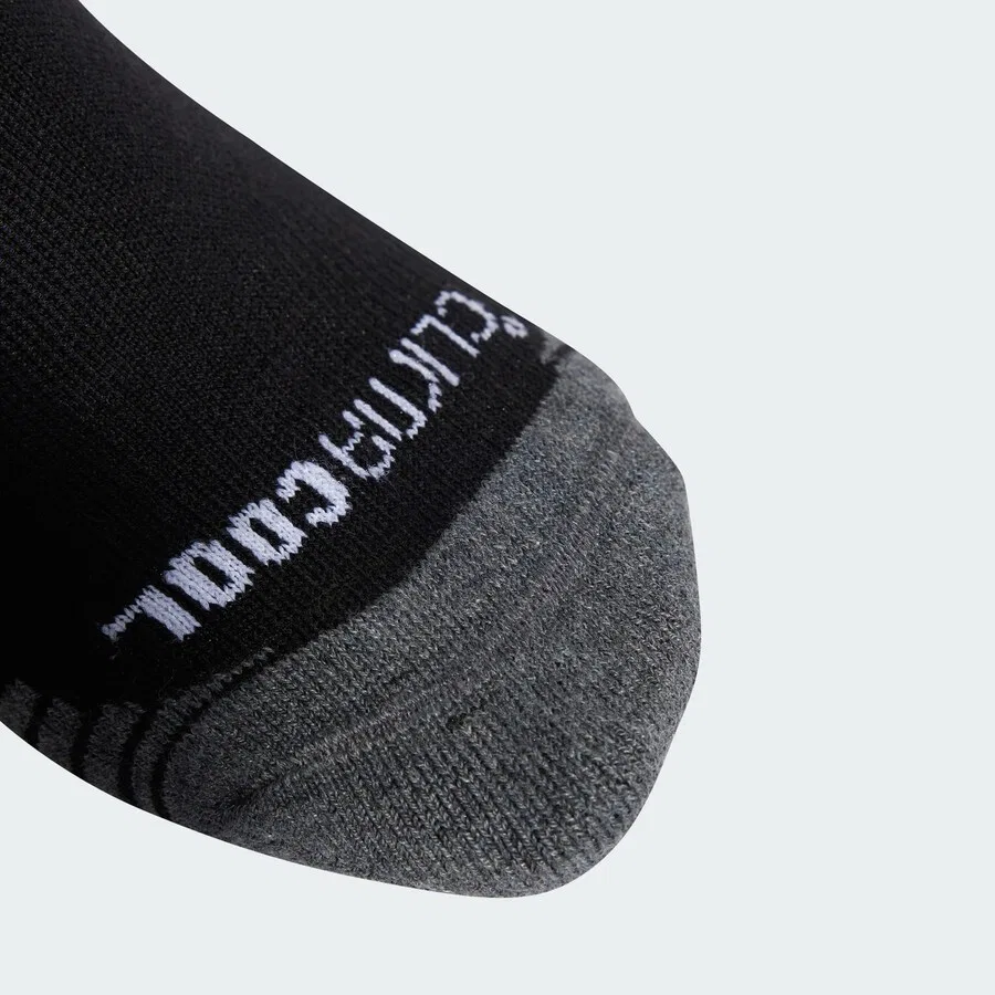 Спортивные носки ADIDAS PERFORMANCE 'Performance CLIMACOOL Cushioned Crew 3 пары' черного цвета — фото 4
