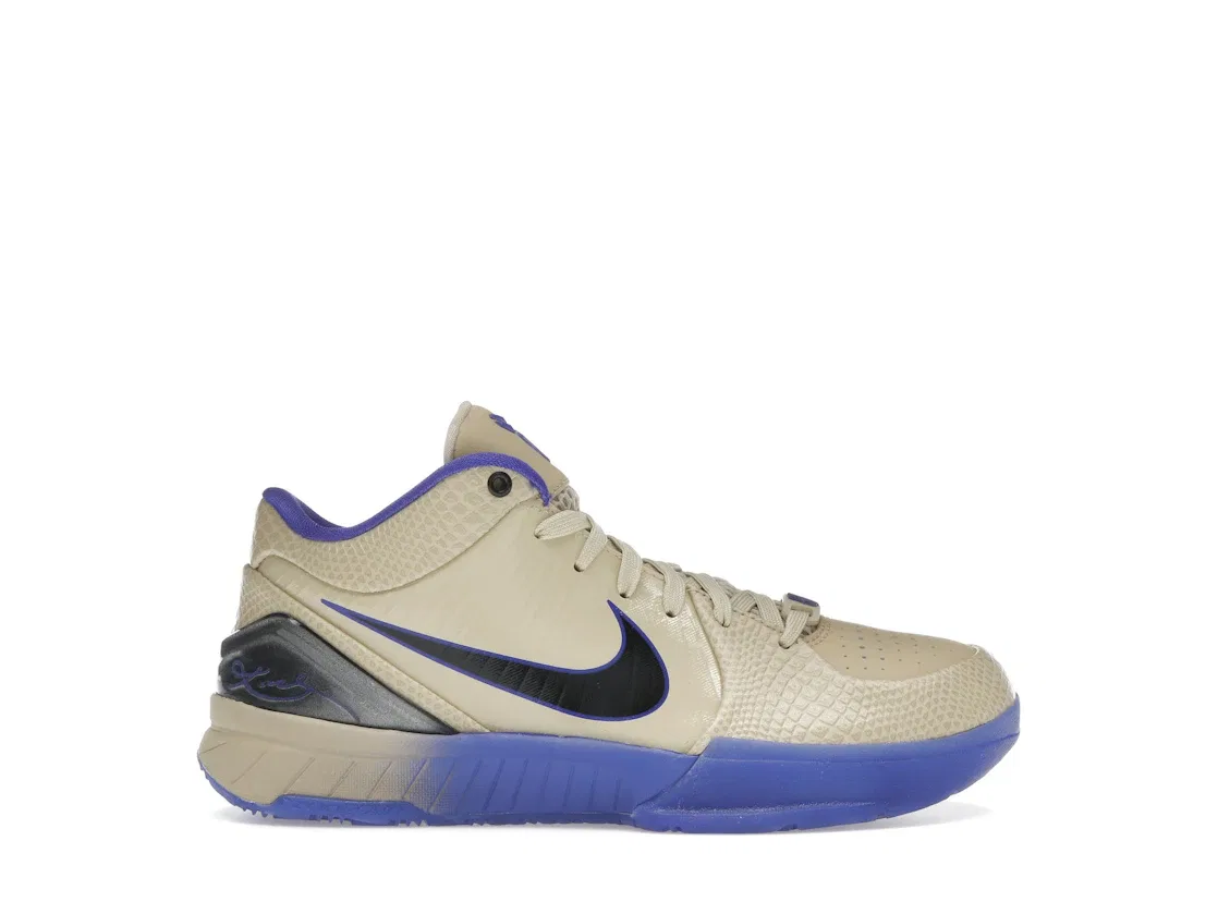 Детские кроссовки для баскетбола Nike Kobe 4 Protro, Team Gold/Black/Persian Violet