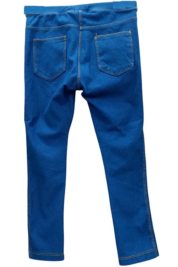 Детские леггинсы для девочек хлопковые Irem Çocuk Giyim, Blue — фото 2