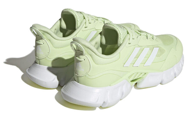 Кроссовки (WMNS) Adidas Climacool Running Shoes 'White Solar Green', белый — фото 4