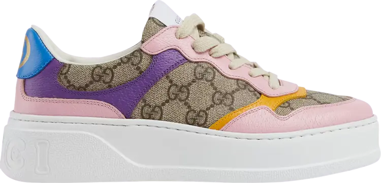 Кроссовки Gucci Wmns GG Beige Multi Monogram, бежевый