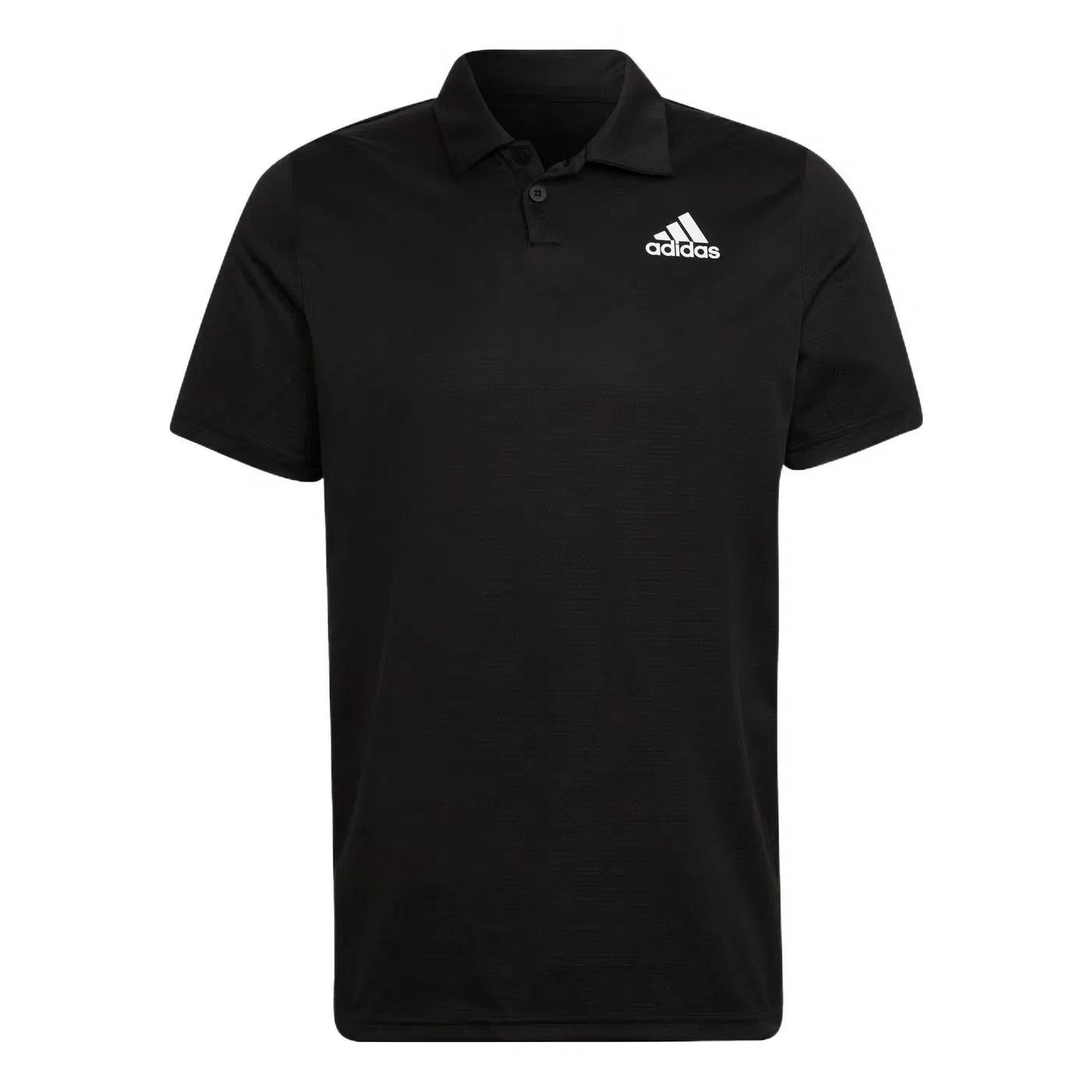 Футболка поло с коротким рукавом Adidas, черный
