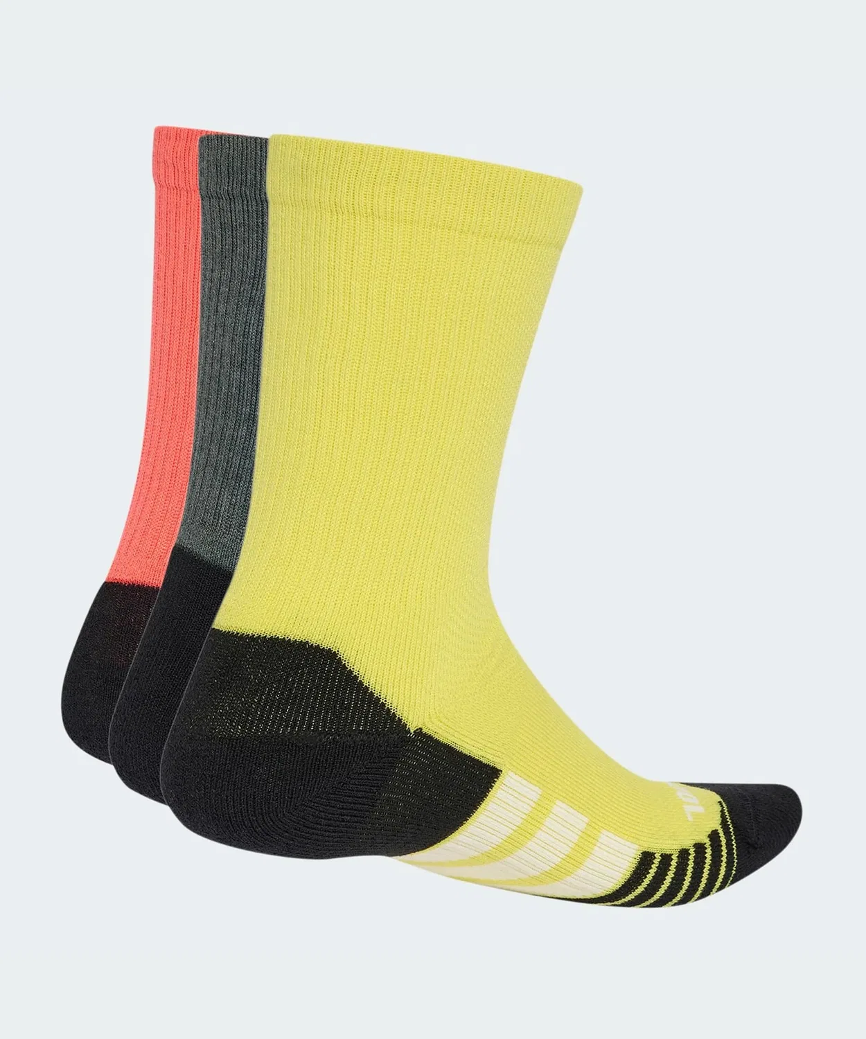 Комплект из 3 пар мужских носков с технологией Climacool, модель Performance Cushion Crew Adidas