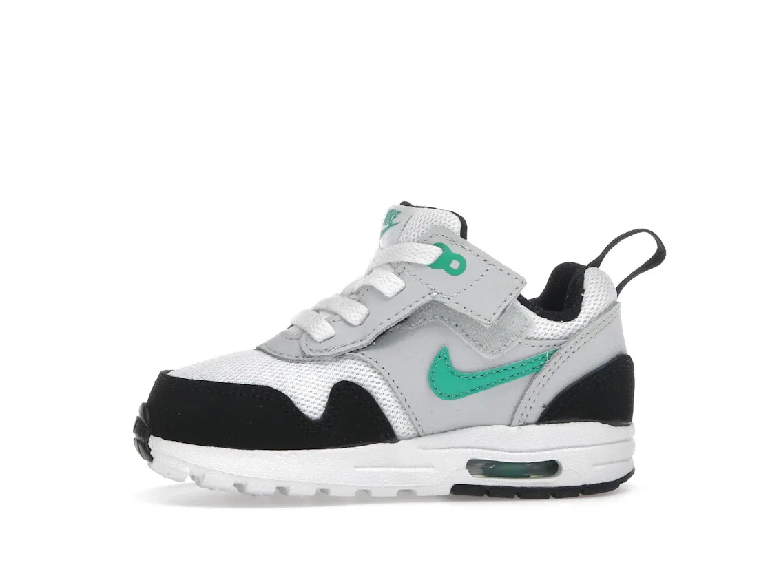 Детские кроссовки Lifestyle Nike Air Max 1 EasyOn, White/Pure Platinum/Black/Stadium Green — фото 3