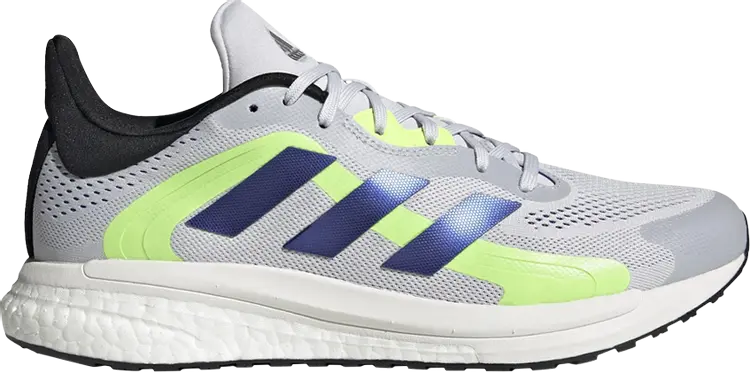 

Кроссовки Adidas SolarGlide 4 ST 'Dash Grey Sonic Ink', серый