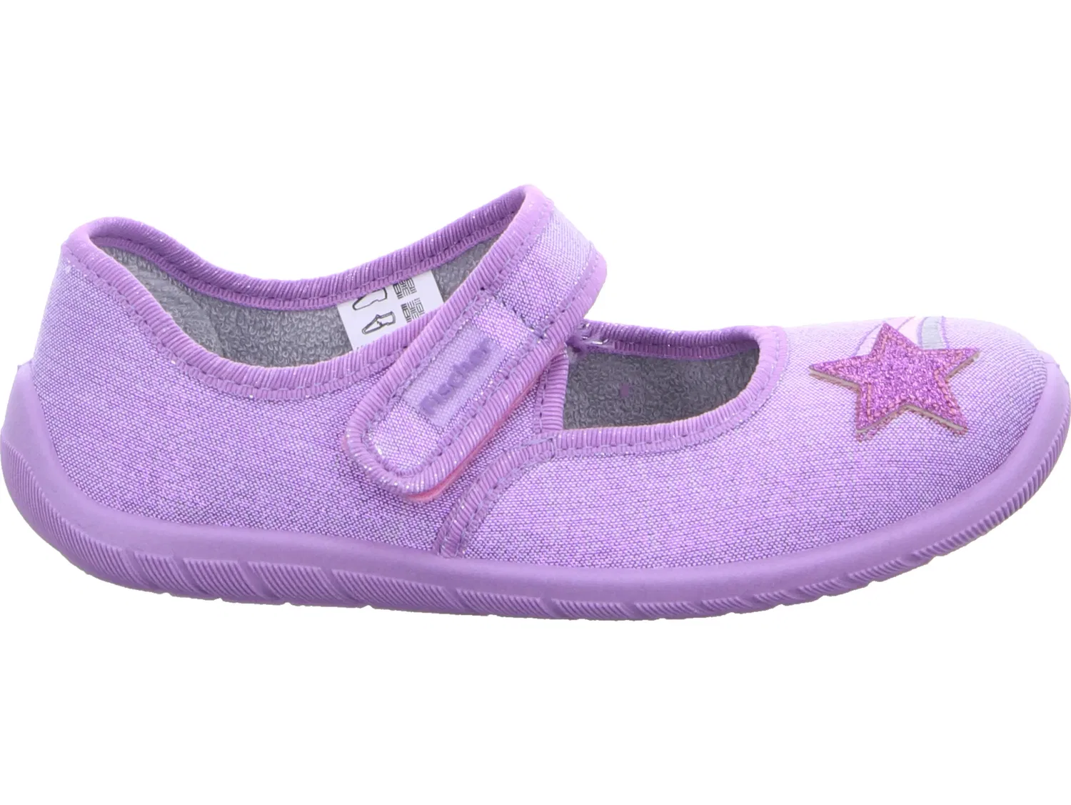 Домашние тапочки детские Fischer Markenschuh, фиолетовый — фото 2