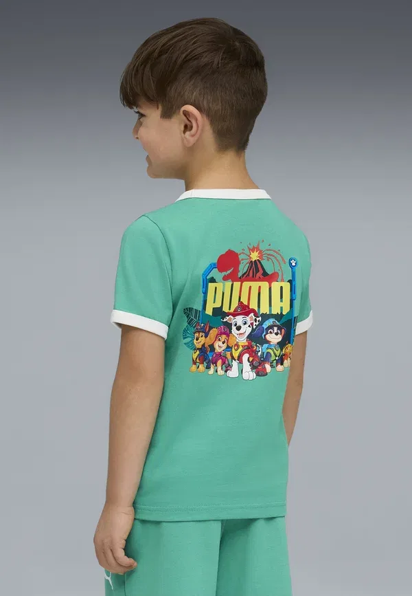 Футболка с принтом Paw Patrol Puma, Vibrant Green, ярко-зеленый