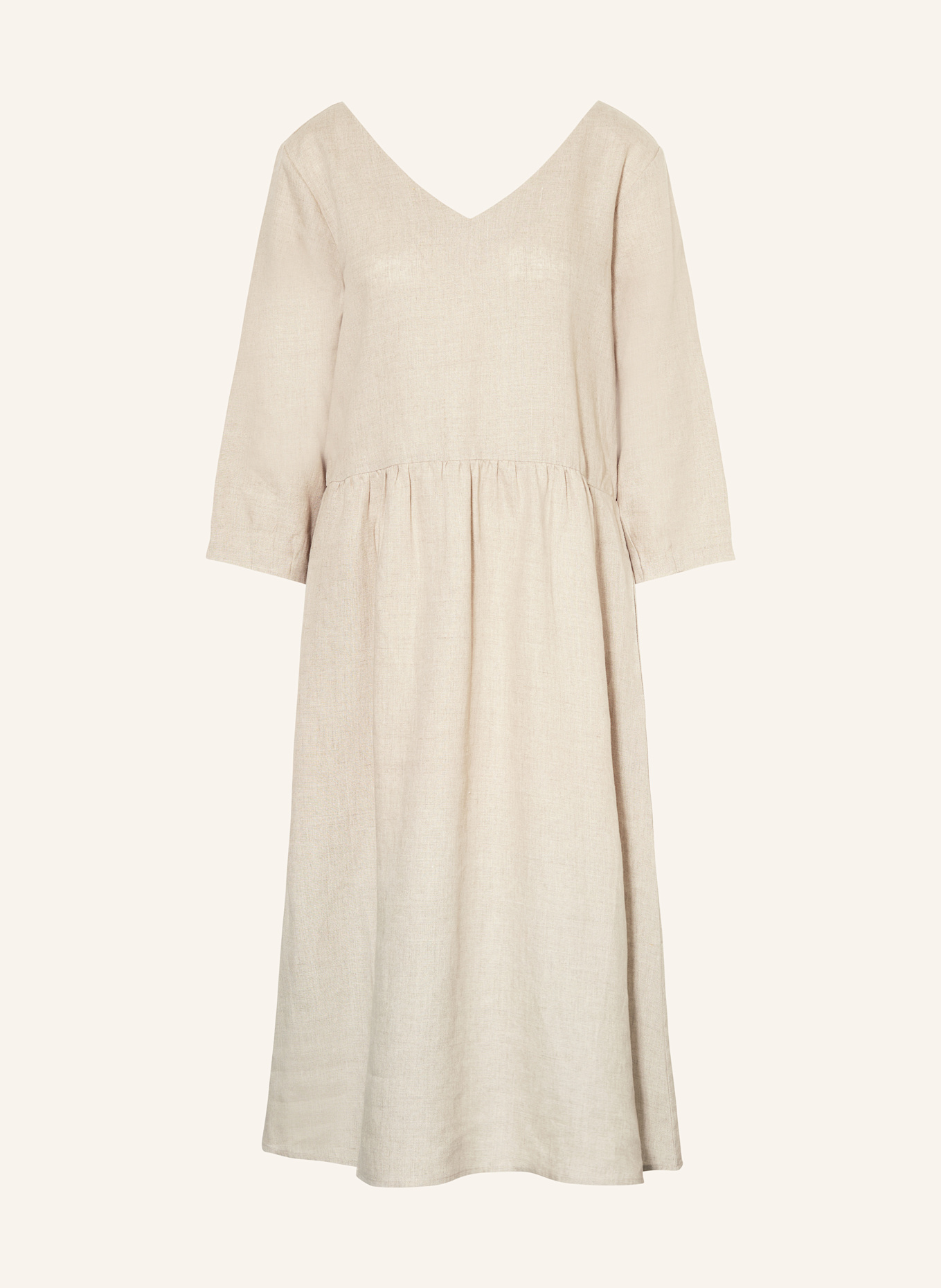

Льняное платье с рукавами 3/4 Lilienfels, бежевый