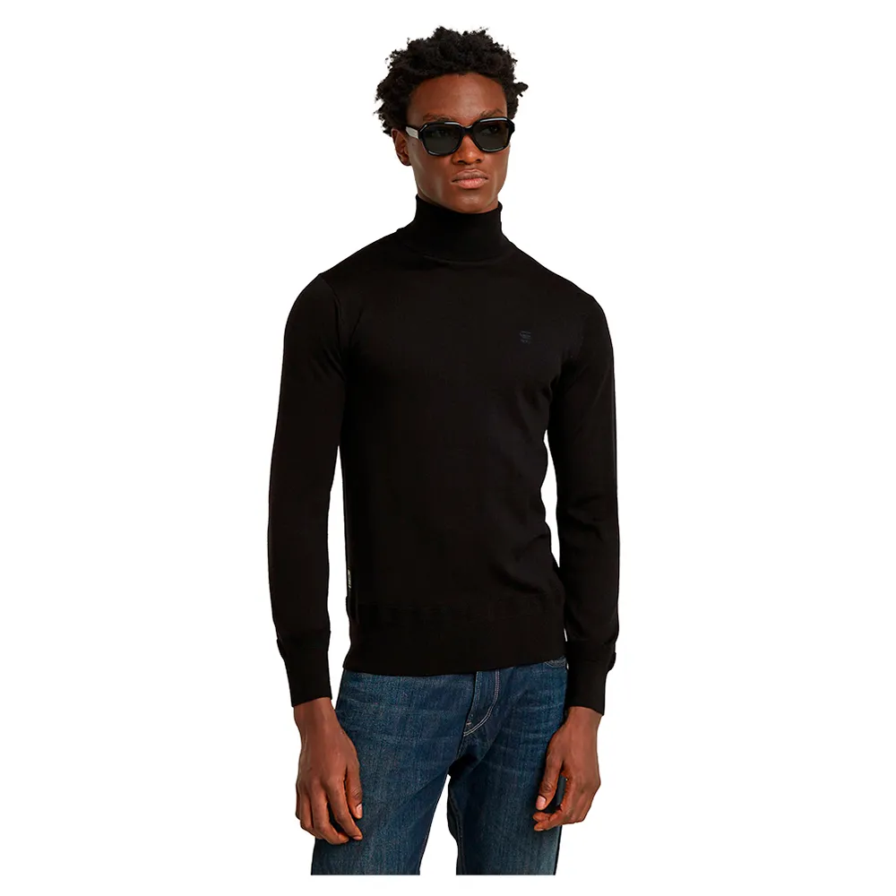 

Свитер G-Star Premium Core high neck, черный