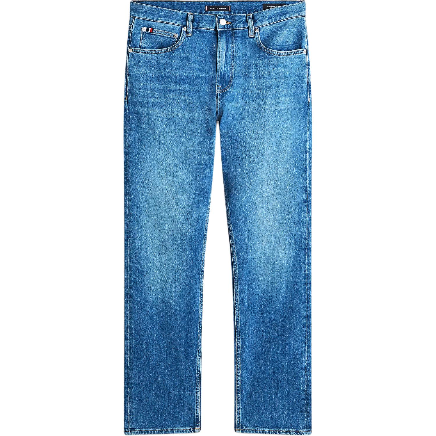 

Tommy Hilfiger Джинсы мужские синие прямого кроя