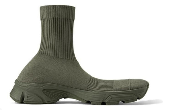 Кроссовки speed 3.0 sneakers 'olive green' Balenciaga, зеленый — фото 2
