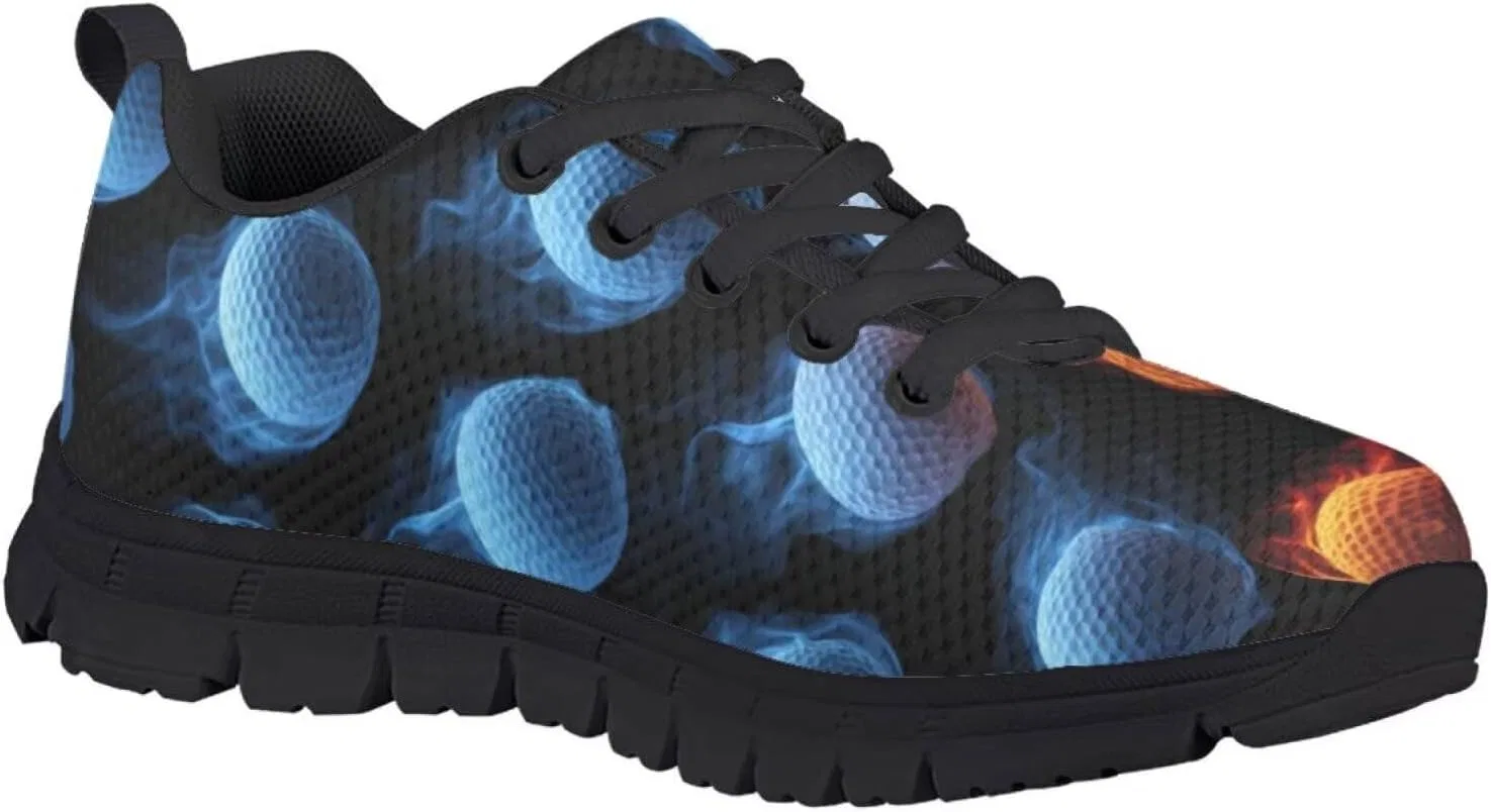Детские кроссовки для бега и тенниса Pointodoor, Flame Golf Ball