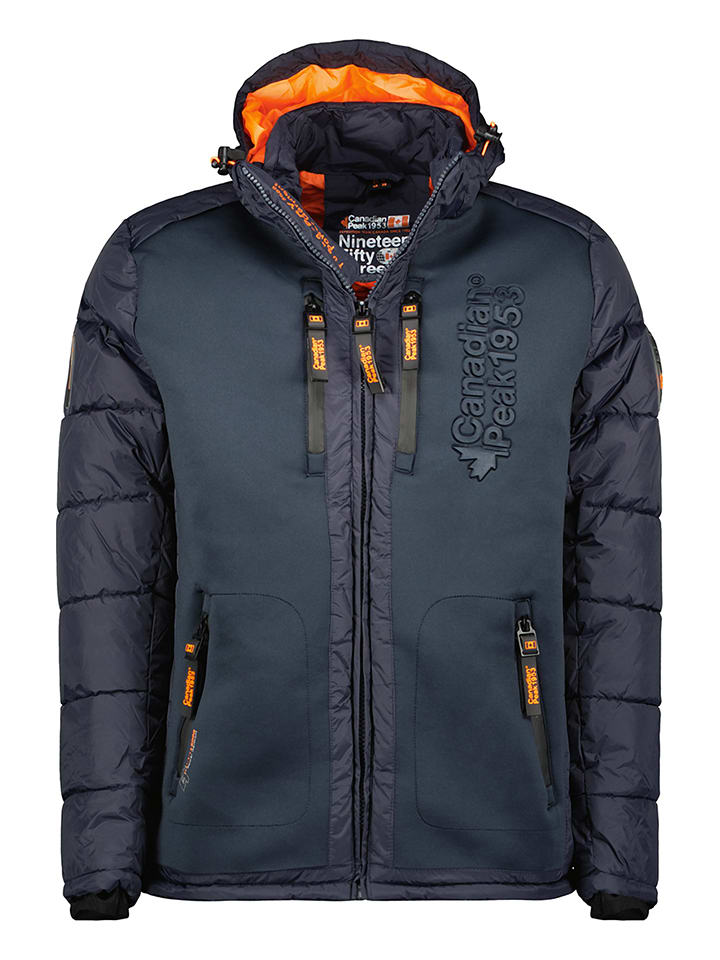 

Стеганая куртка Canadian Peak Steppjacke Beachweak, темно-синий