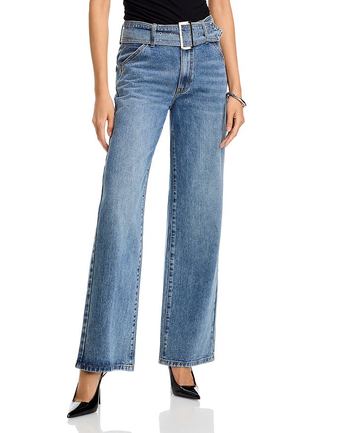

Джинсы Cove High Rise Belted в цвете Orion Blue STEVE MADDEN, синий
