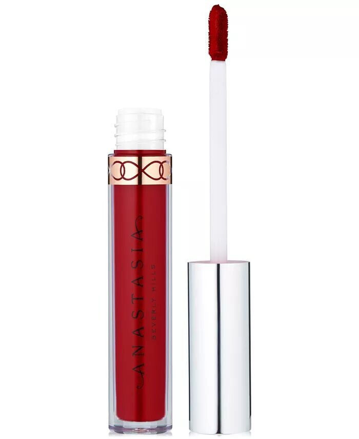 

Жидкая помада Anastasia Beverly Hills, цвет American Doll (classic retro red)