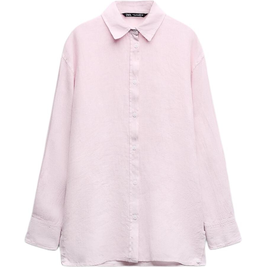 

Рубашка женская розовая Zara