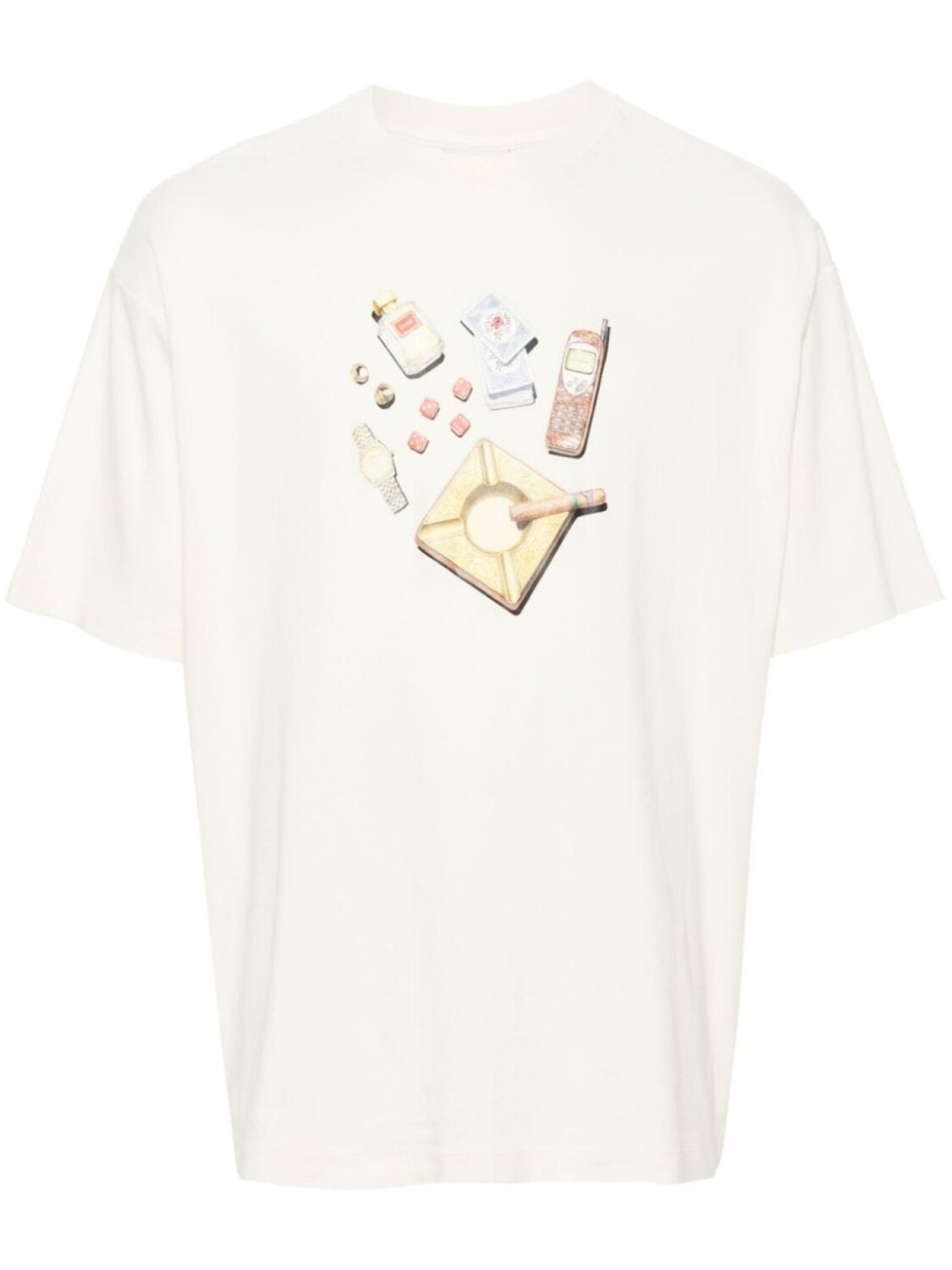 

Drôle De Monsieur футболка Le T-shirt Soirée, нейтральный цвет