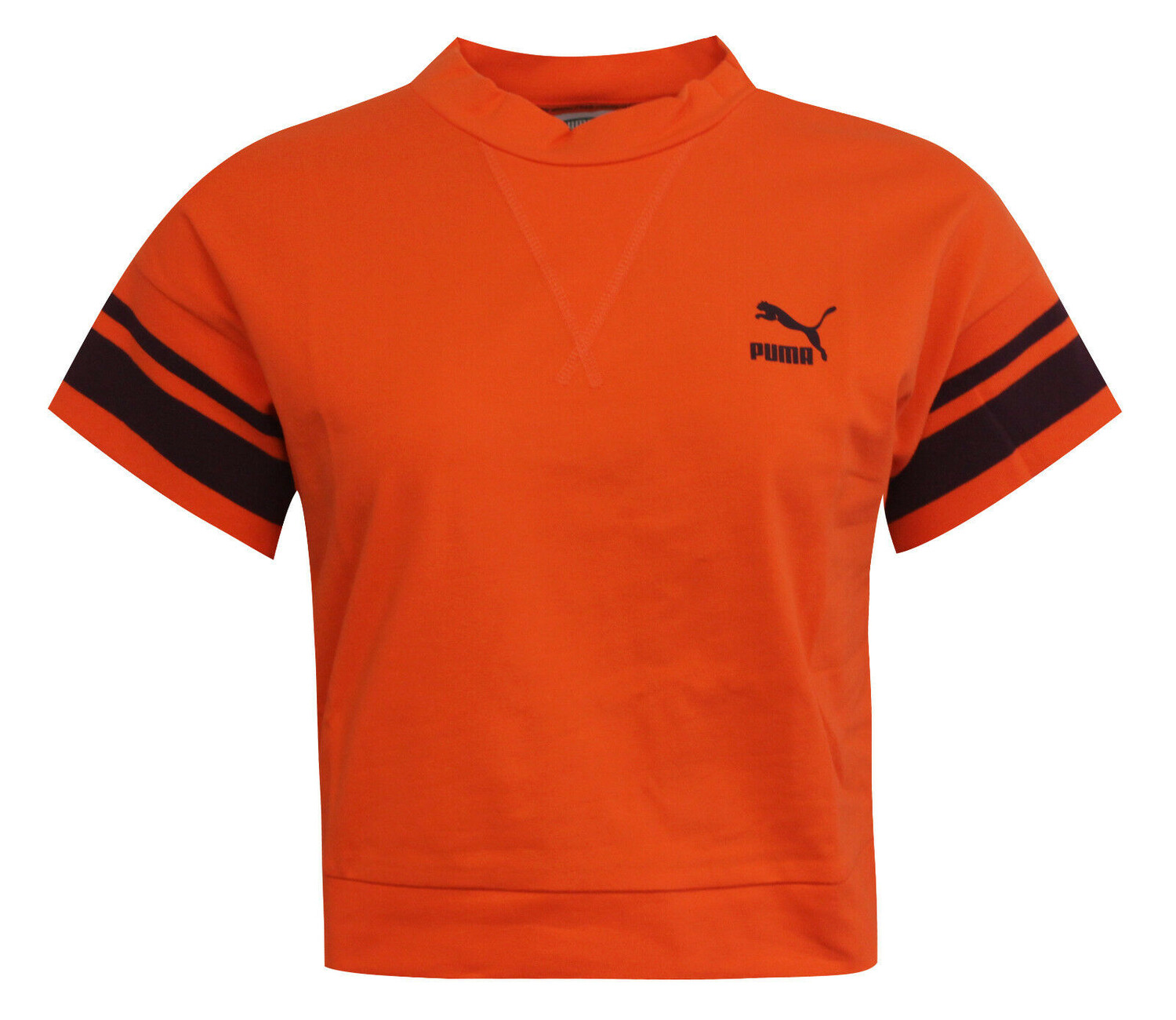 

Укороченный топ с короткими рукавами и круглым вырезом tipping tee 575481 93 rw44 Puma, оранжевый