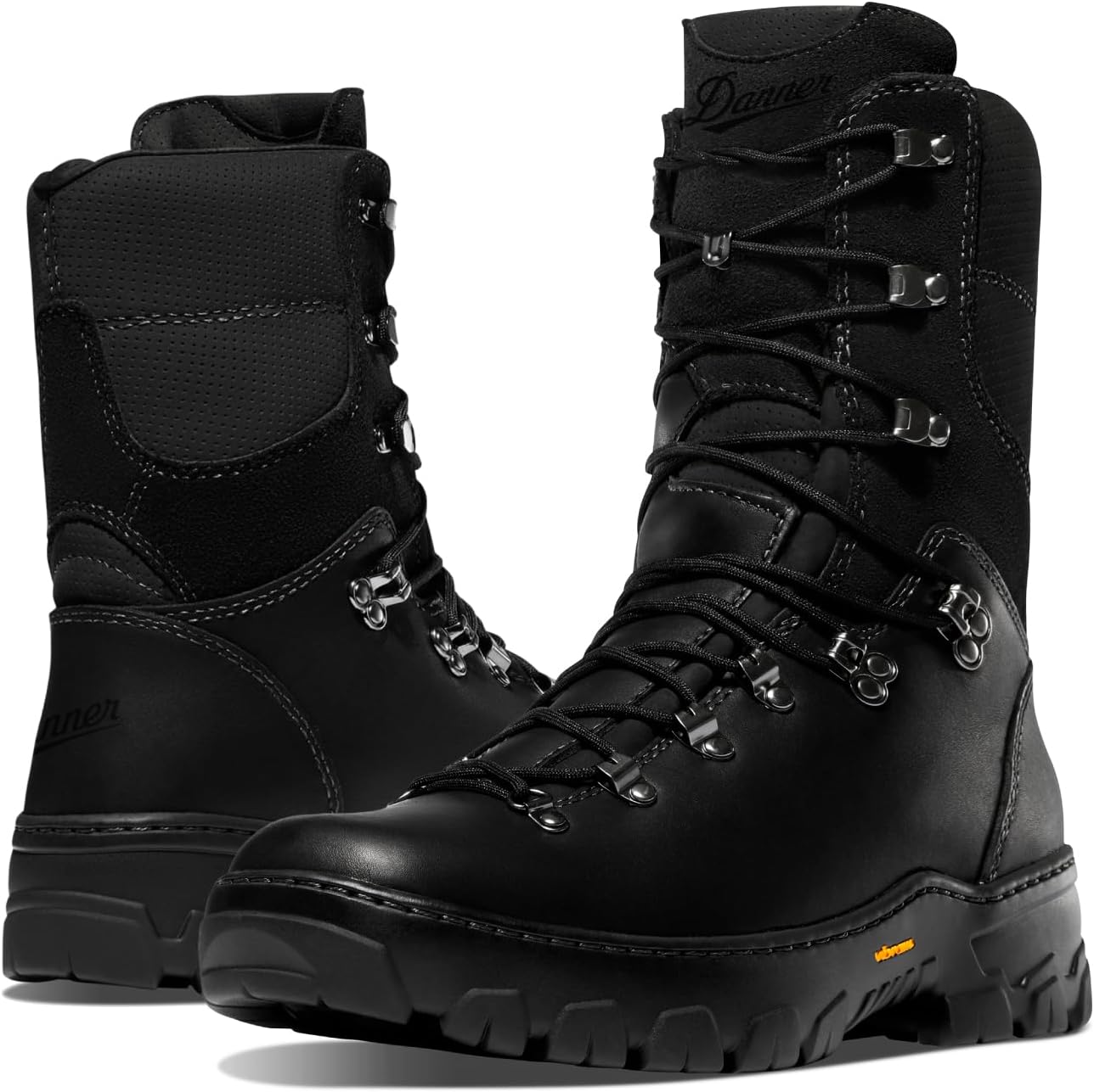 

Ботинки Danner 8" Wildland Tactical для лесных пожарных, мужские и женские - из огнестойкой кожи, с электрозащитой (EH), с маслостойкой и противоскользящей подошвой, произведено в США, черный