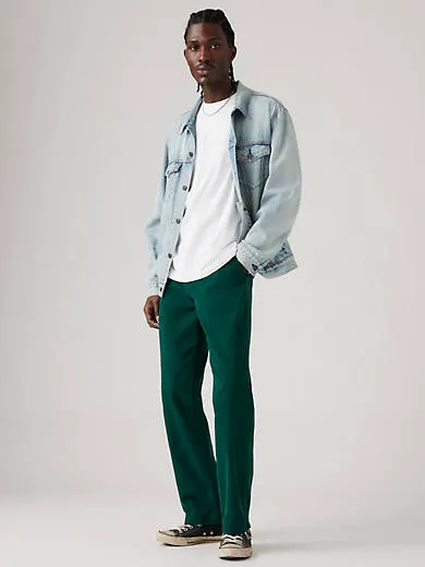 

Аутентичные мужские брюки прямого кроя Levi's xx Chino, зеленый