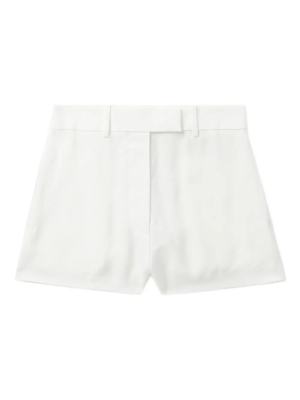 

Шорты строгого кроя с завышенной талией Helmut Lang, белый