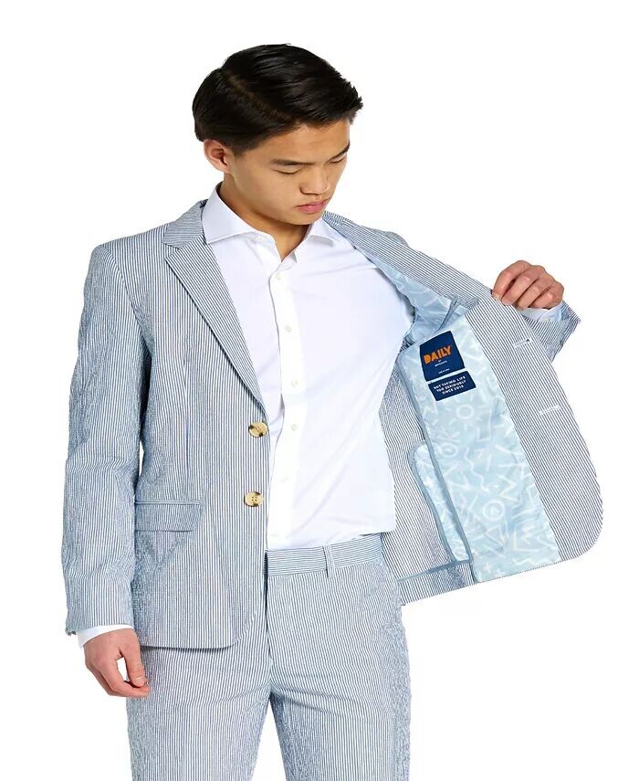 Костюм на присосках Daily Seer для больших мальчиков Opposuits, синий — фото 2