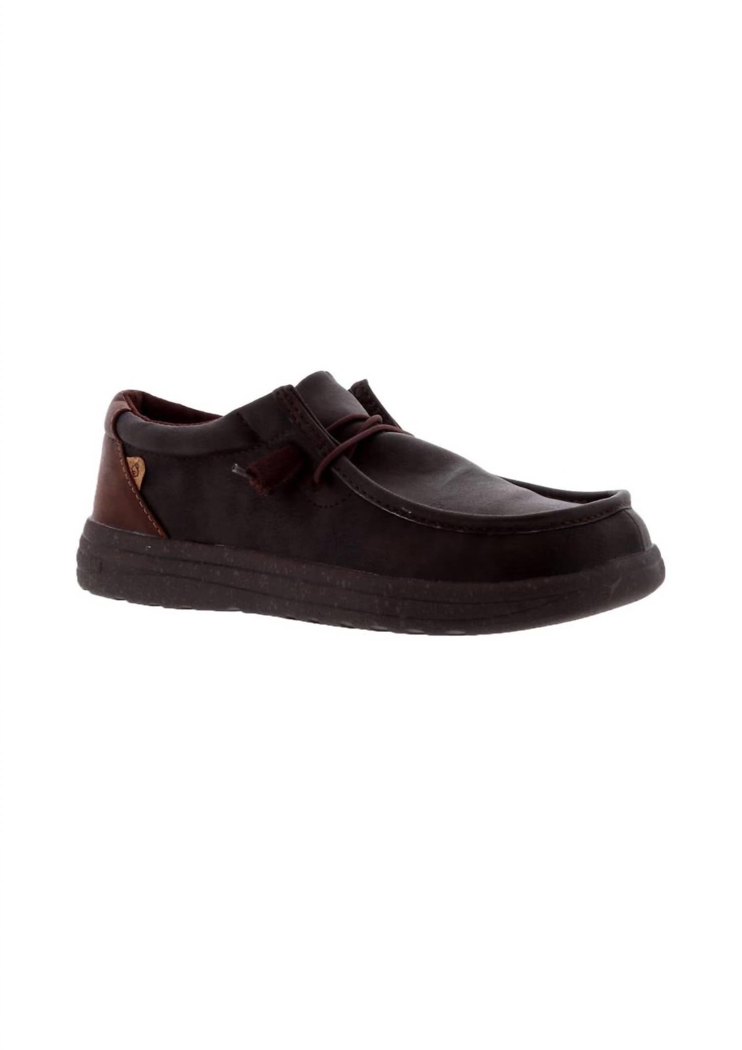 

Мужские лоферы Paul Slip-On в шоколадном цвете Lamo