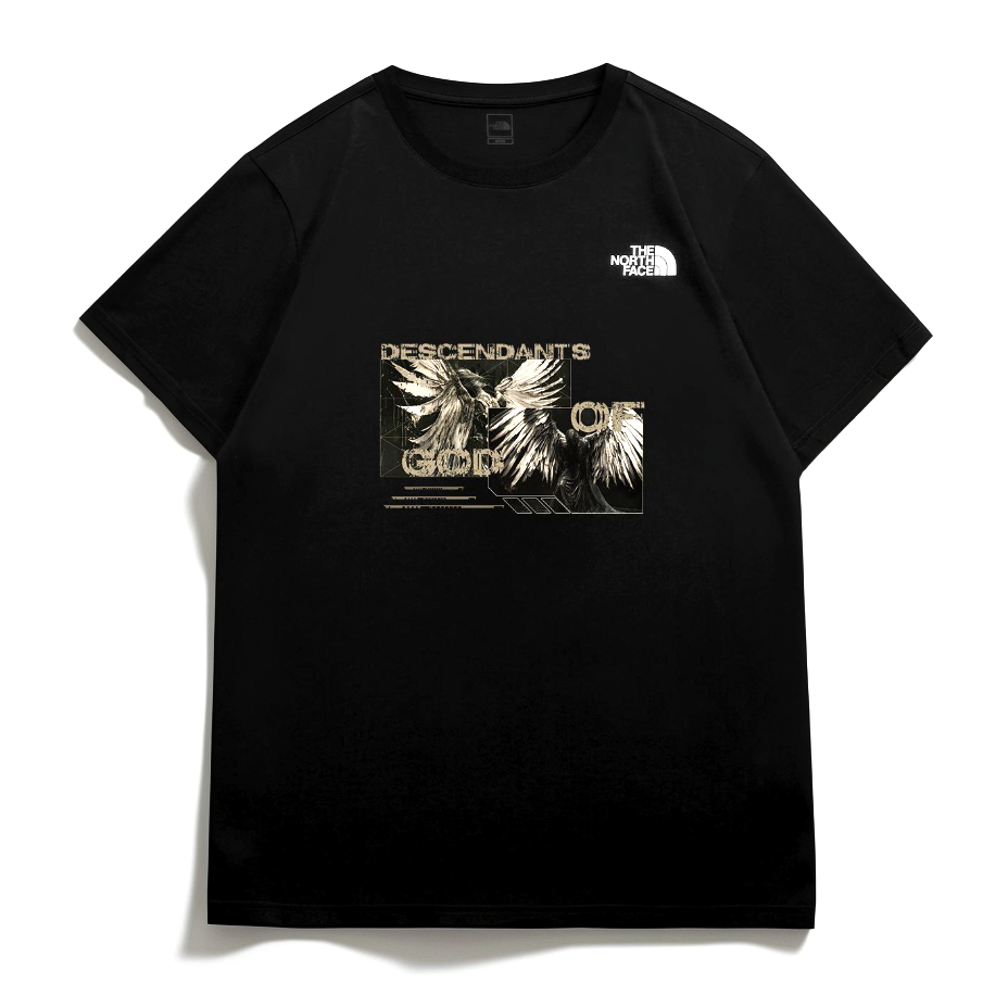 

THE NORTH FACE Футболка унисекс черная, Черный, THE NORTH FACE Футболка унисекс черная