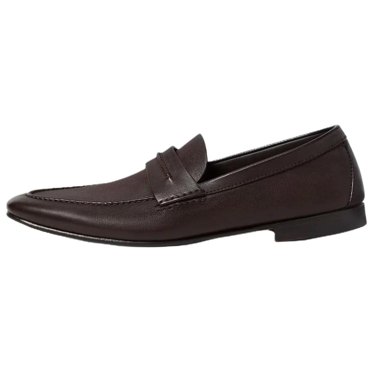 

Ermenegildo Zegna Мужские повседневные туфли Zegna темно-коричневого цвета