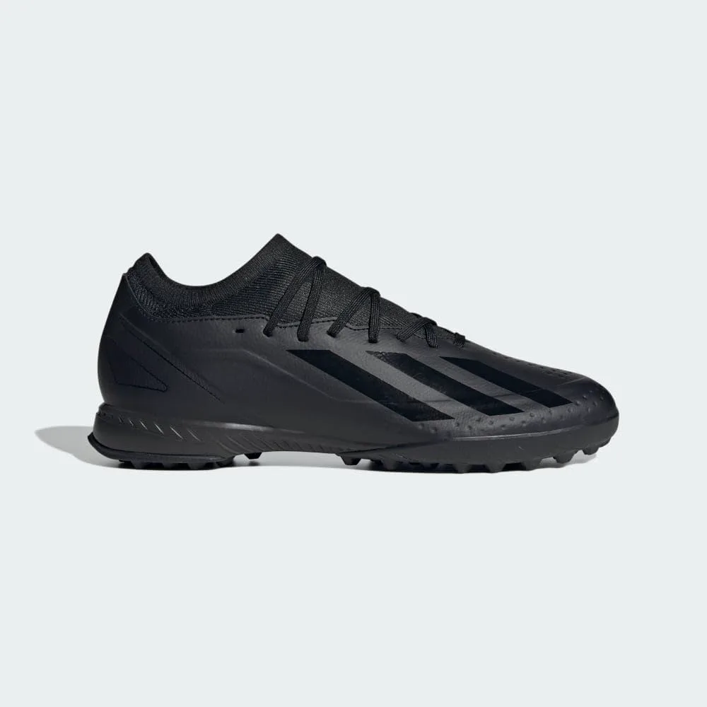 Футбольные бутсы Adidas для взрослых унисекс X Crazyfast Messi.3 для твердого грунта, черный