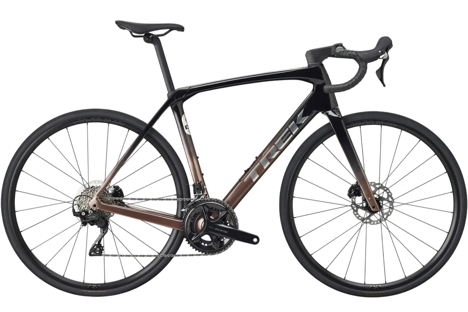 

Шоссейный велосипед Trek Domane sl 5 gen 4 - 28 дюймов - diamant - 2026, schwarz | dark star to bronze age fade
