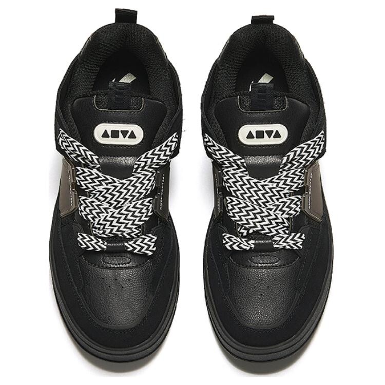 Кроссовки ANTA Aoyou PRO Skateboarding Shoes Men Low-top Black, черный — фото 3