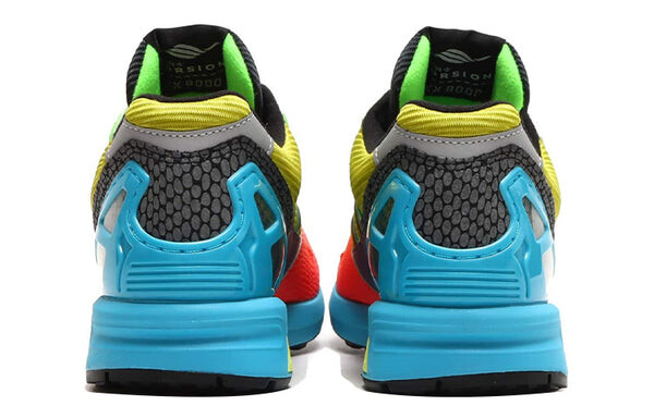 Кроссовки оригинал zx 8000 x atmos Adidas, красный — фото 4