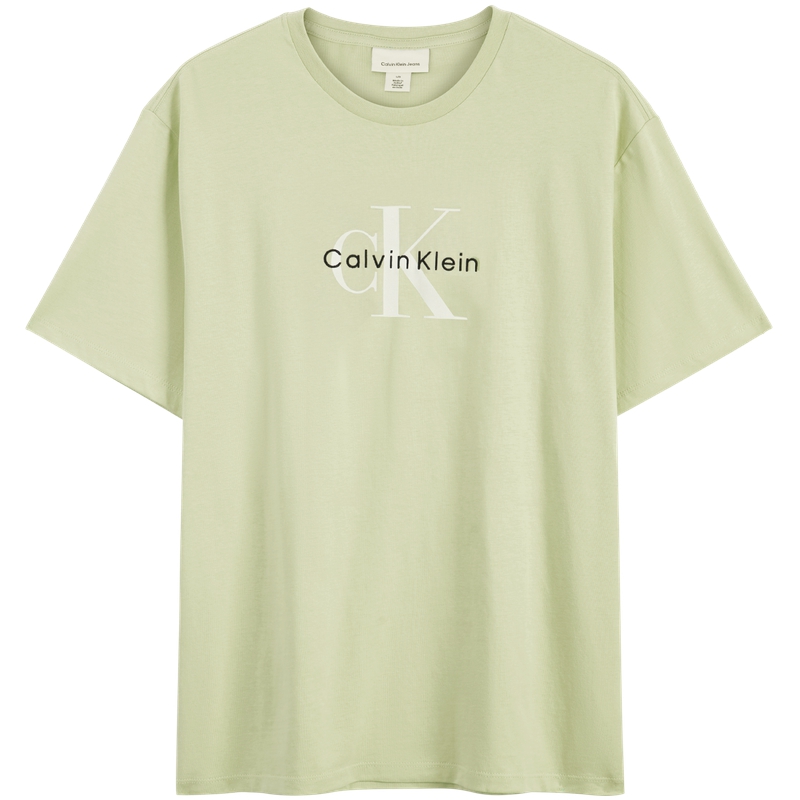 

Футболка SS25 мужская Calvin Klein, зеленый