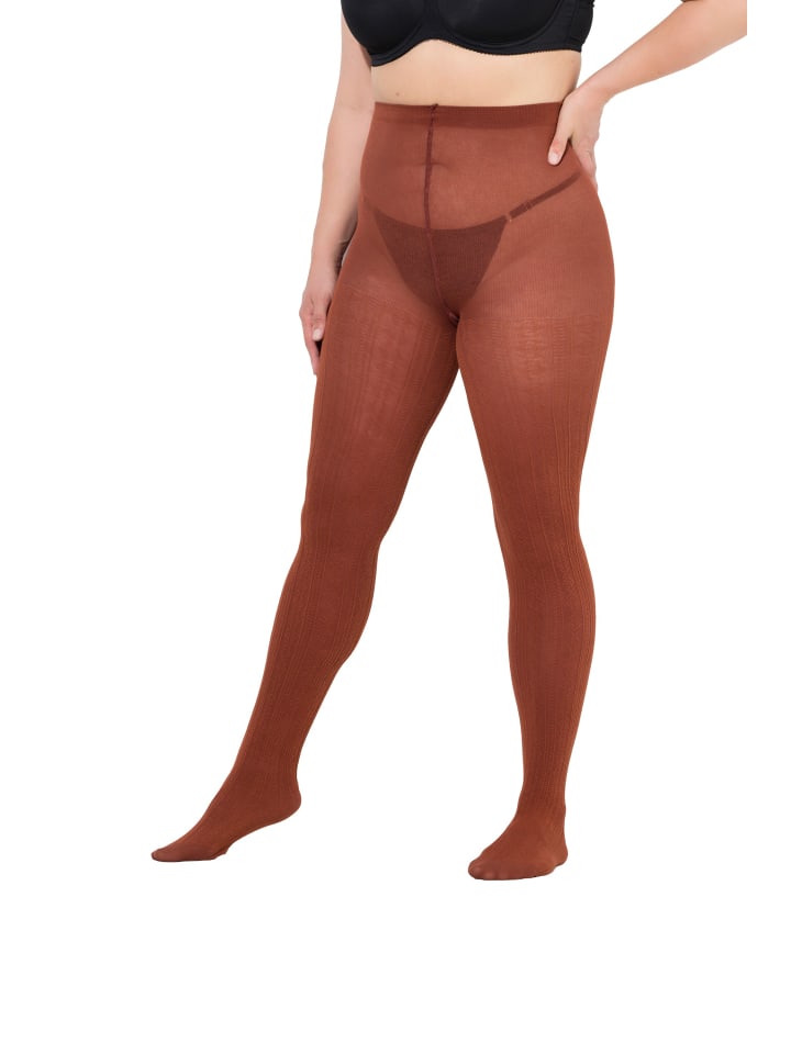 

Ulla Popken Колготки янтарного цвета