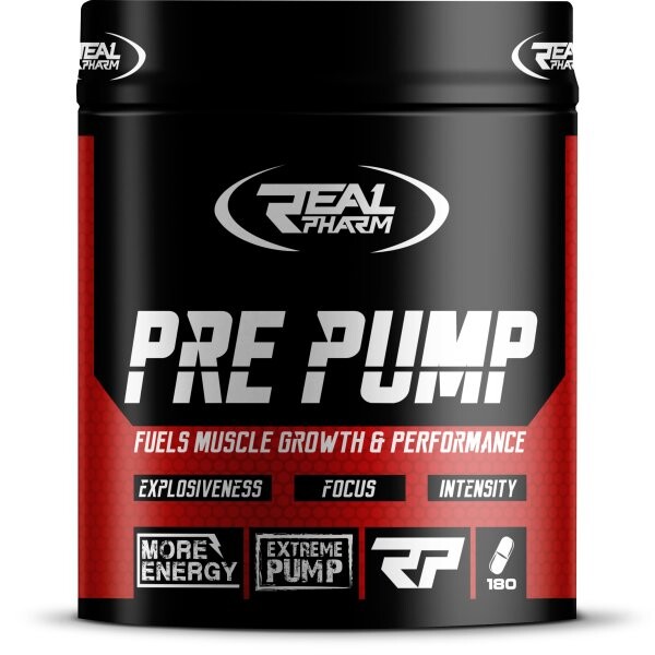 

Диетическая добавка Real Pharm Pre Pump 180 таблеток