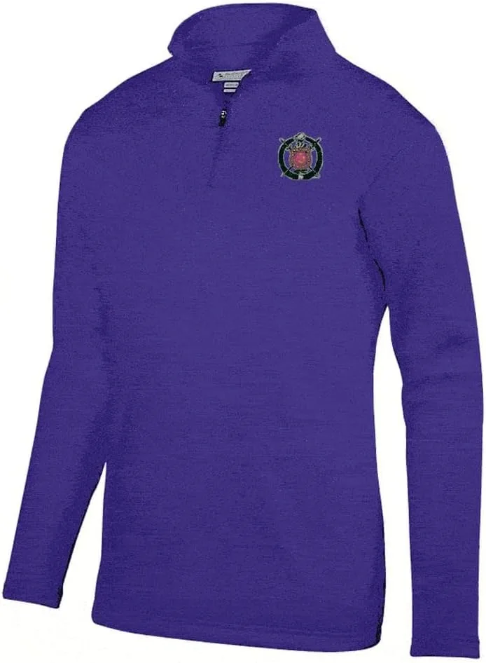 

Omega Psi Phi World Famous-crest - Shield Wicking Fleece Pullover Express Design Group