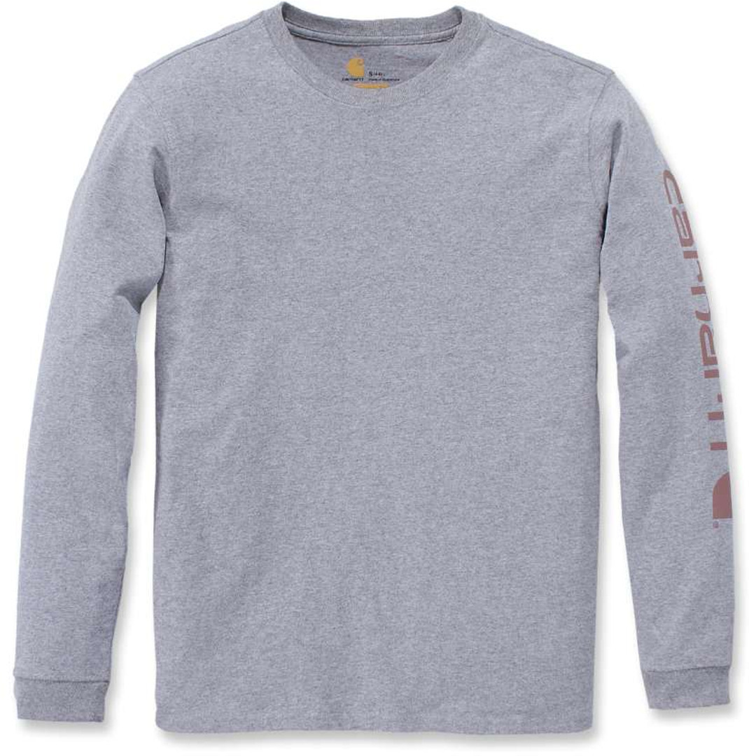 

Лонгслив Carhartt Workwear Logo Ladies Long Sleeve Shirt, серый