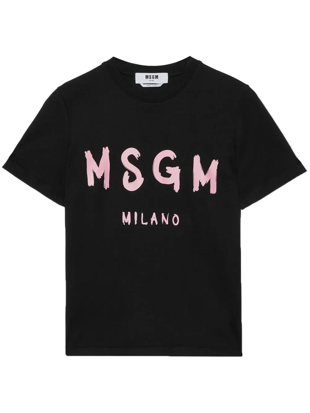 

Футболка с логотипом Msgm, черный