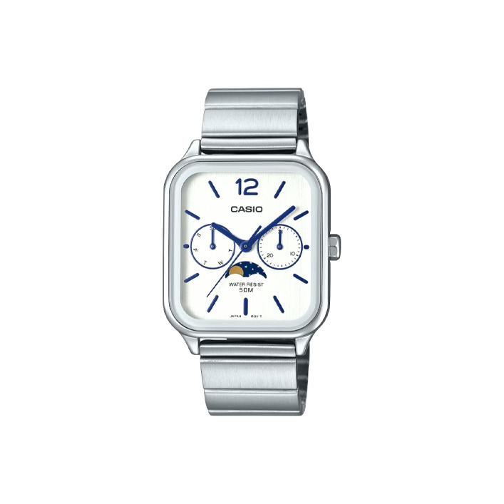 

CASIO Часы Men Standard Series 34mm White Watch MTP-M305D-7AV, White Dial