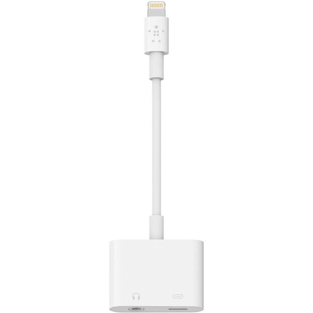 

Belkin 3.5mm Audio + Charge RockStar Adapter (White) F8J212BTWHT