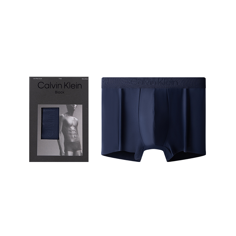 SS25 Трусы мужские 1 шт Calvin Klein, c9t-aurora синий — фото 4