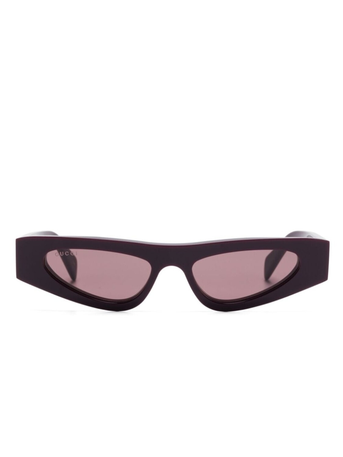 

Солнцезащитные очки кошачий глаз Gucci Eyewear, фиолетовый