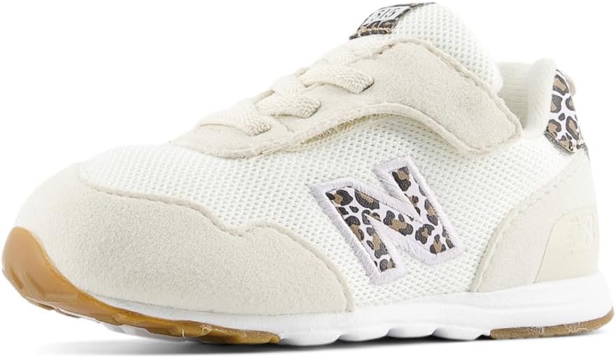 Детские кроссовки New Balance 515 V1 на шнуровке, Linen/Taro