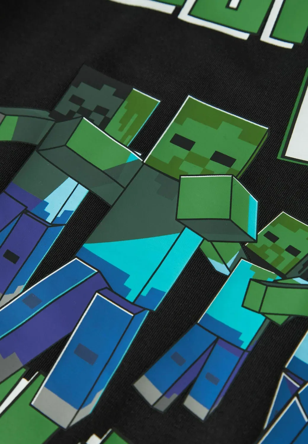 Футболка Minecraft - футболка с принтом Name It, Black — фото 3