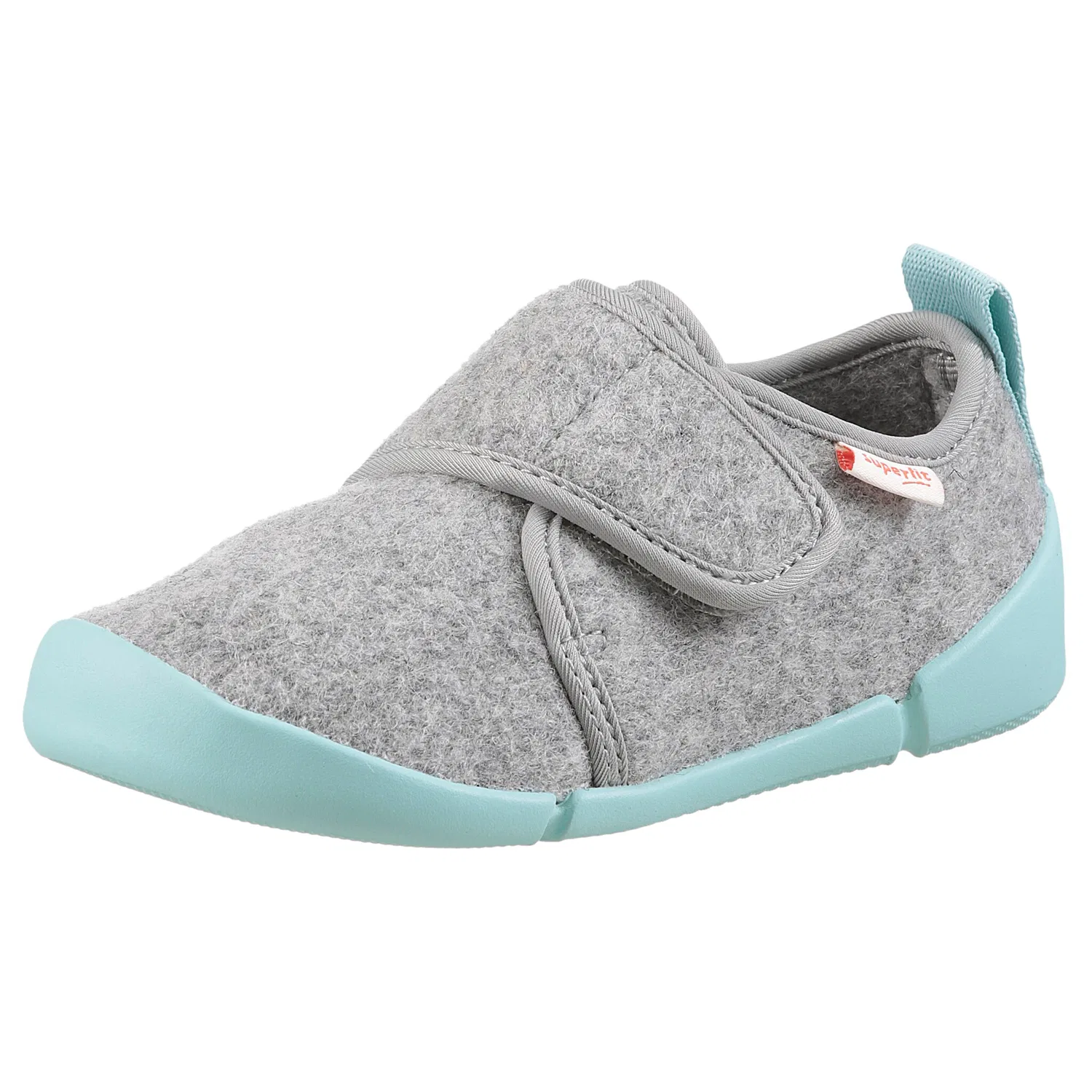 Детские зимние ботинки с шерстью Superfit, Light Gray-Mint